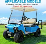 golf cart windshield bottom clips